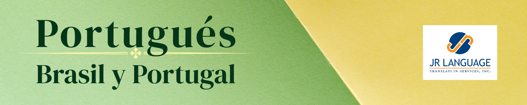 traducción al Portugués banner image