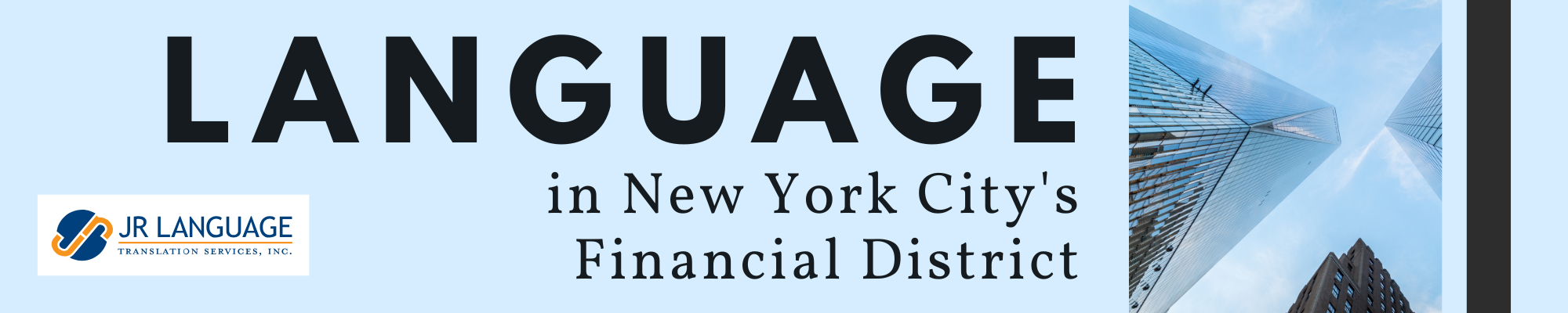 Financial Translation Services NYC banner image