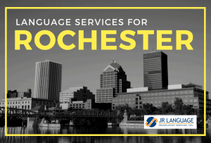 Rochester NY professional translation services banner image