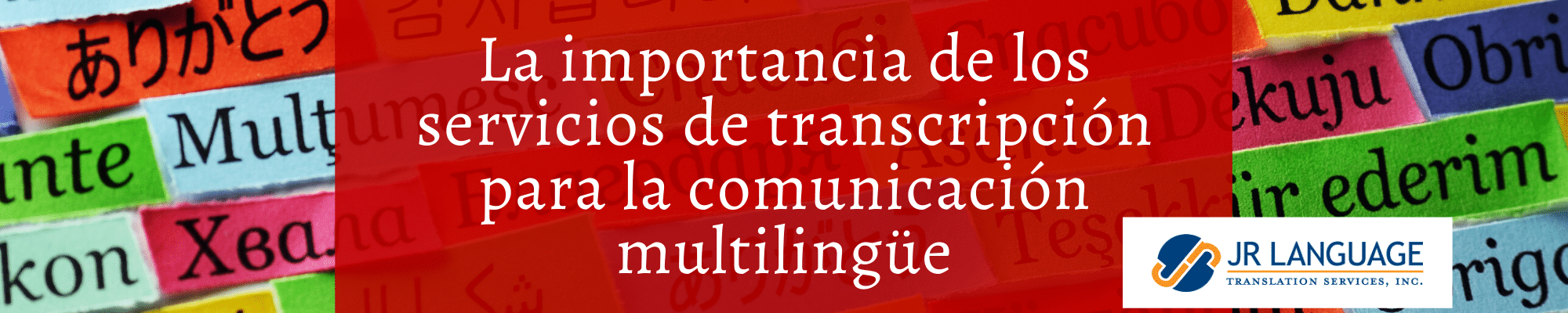 Servicios de transcripción multilingüe para videos