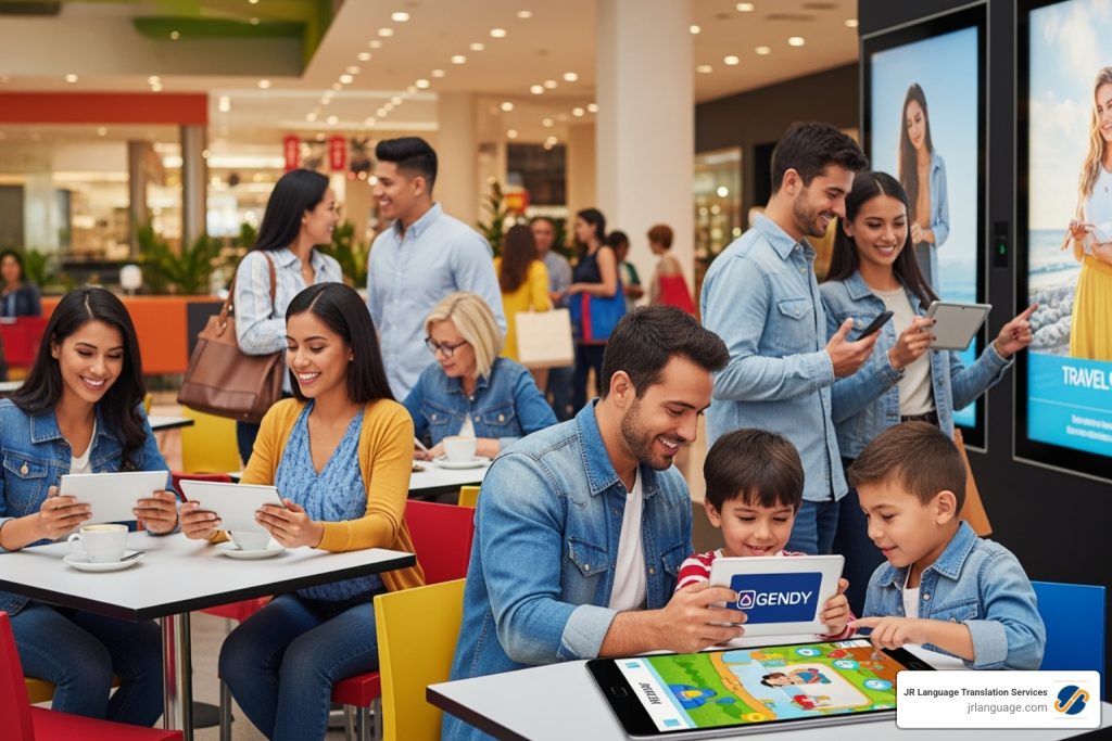 Spanish marketing translation