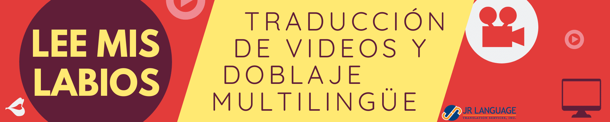servicios de traducción de videos y doblaje multilingüe