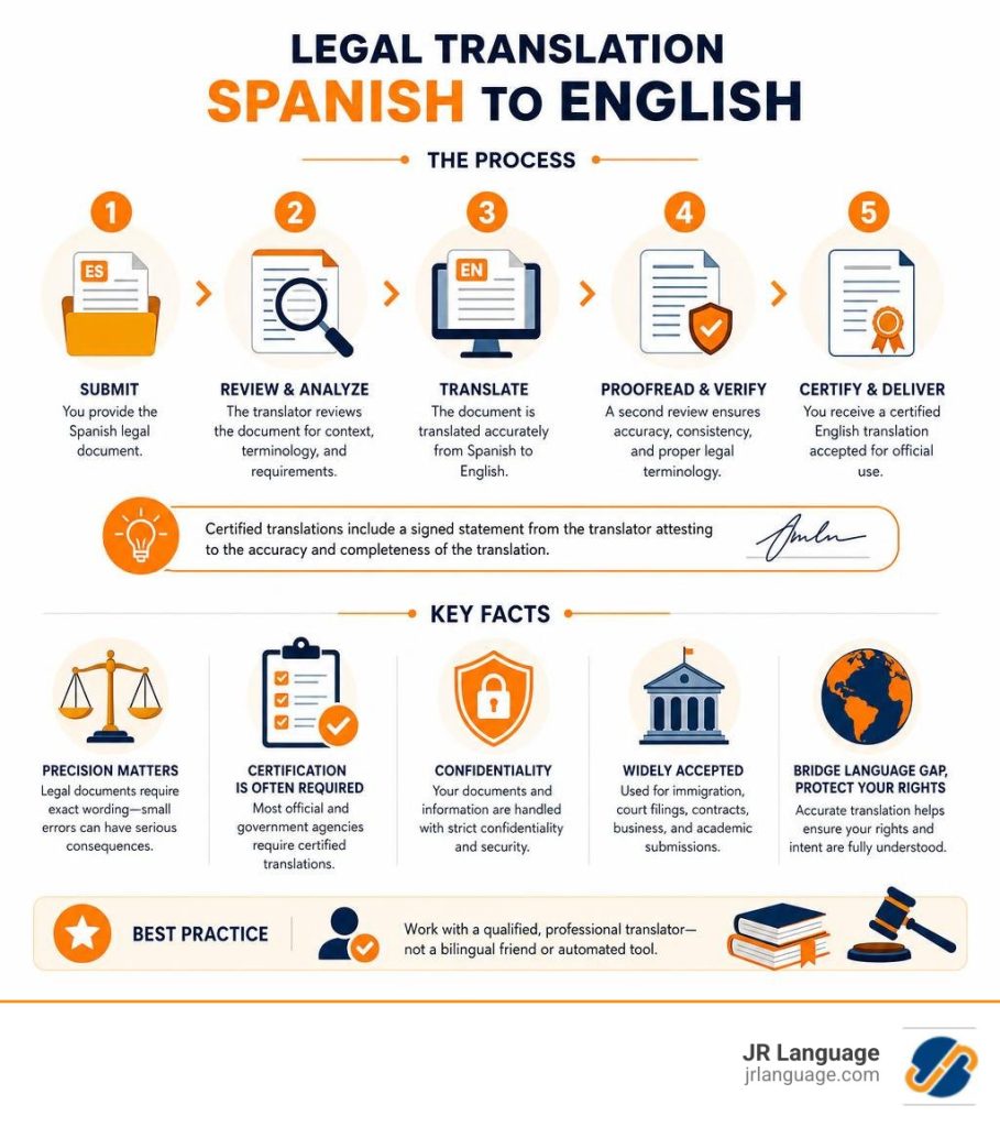 spanish legal translation services infographic spanish legal translation services infographic