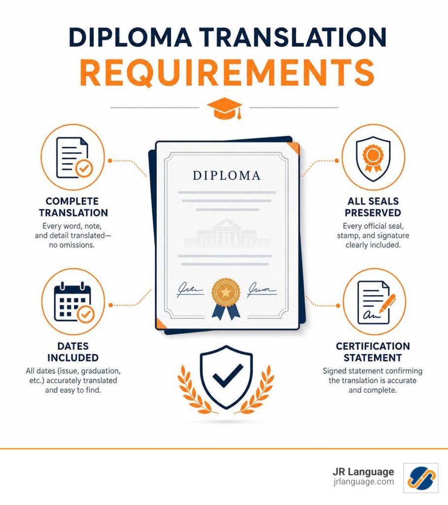 diploma translation services diploma translation services infographic