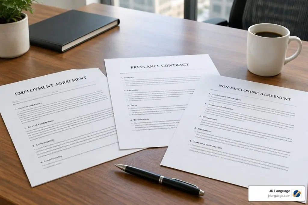 contract translation services